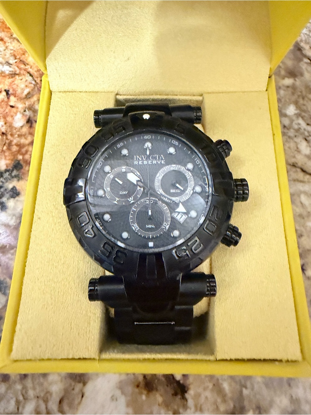 Invicta Reserve subaqua Black limited edition watch